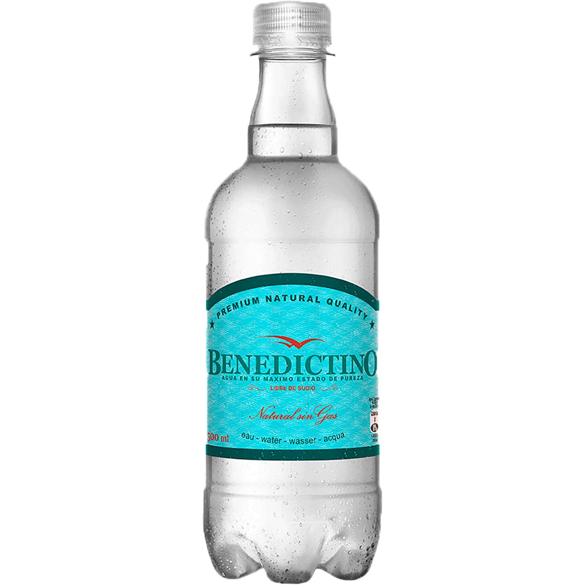 Agua Benedictino sin gas 500 ml