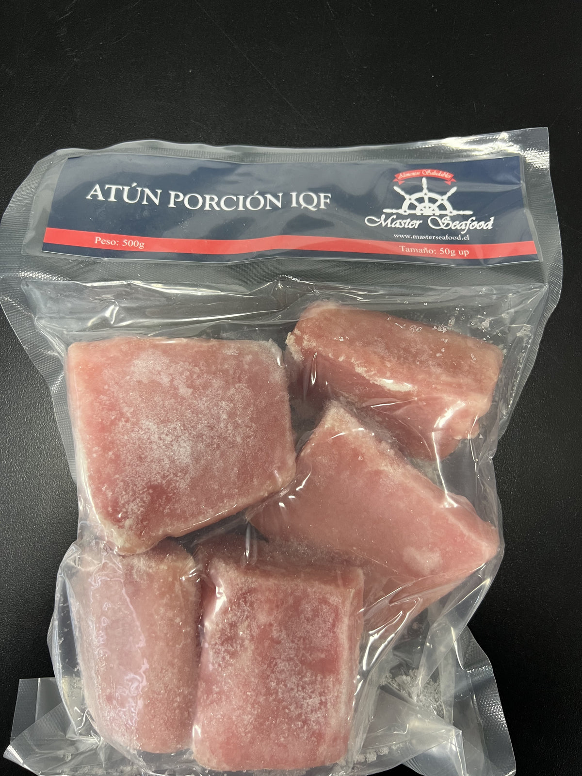 Atun porcion congelado 500 grs