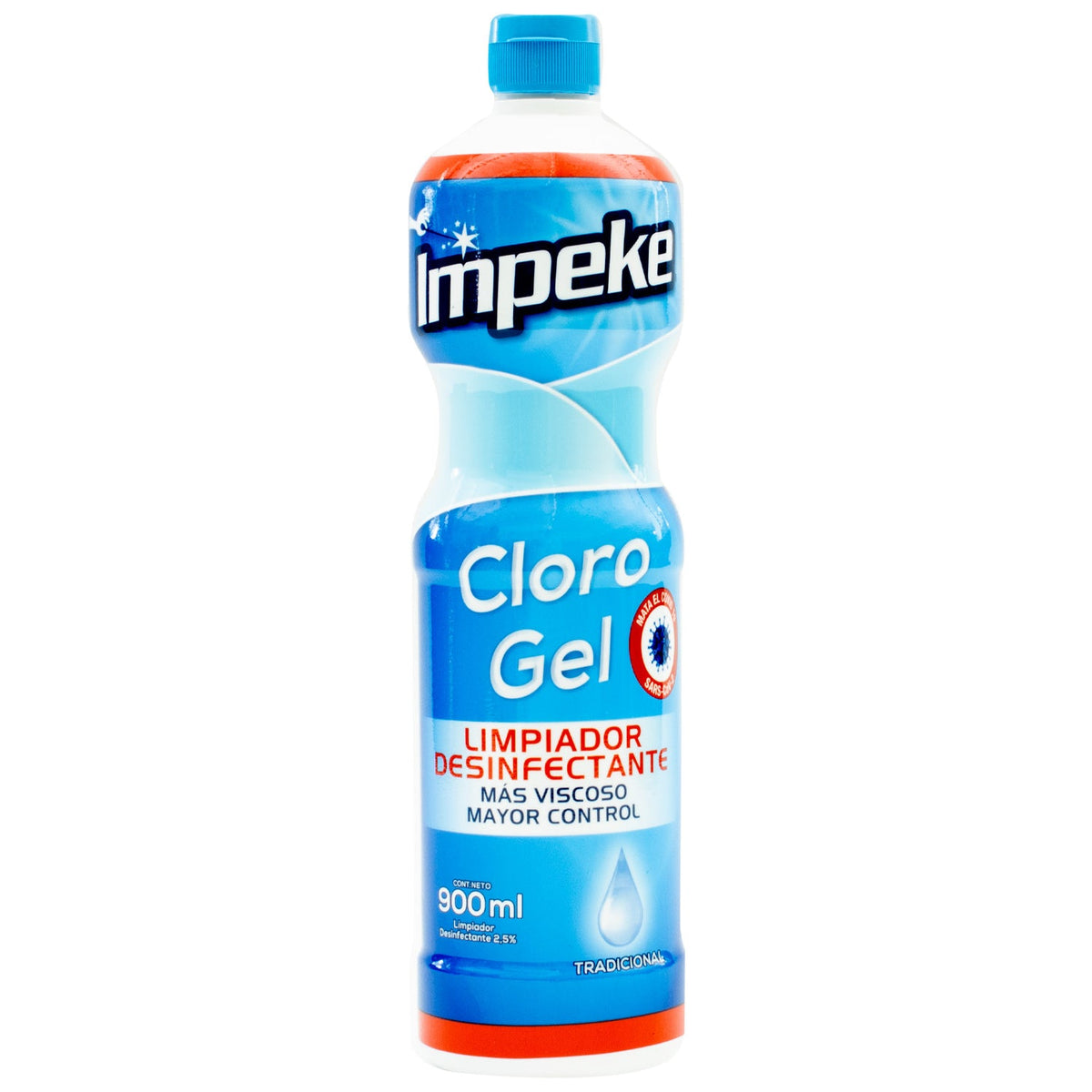 CLORO GEL TRADICIONAL 900ML IMPEKE