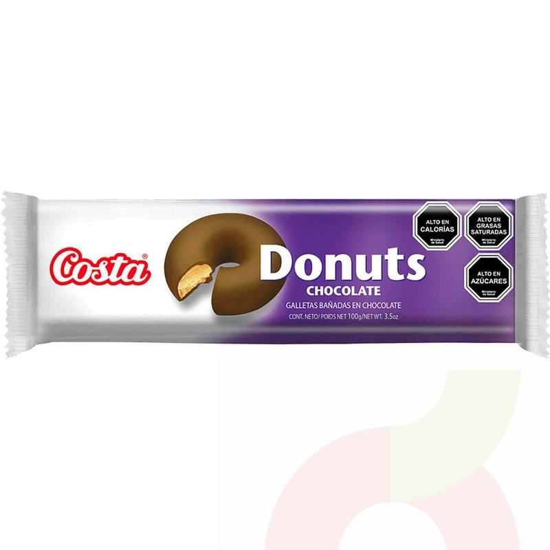 Donuts chocolate paquete