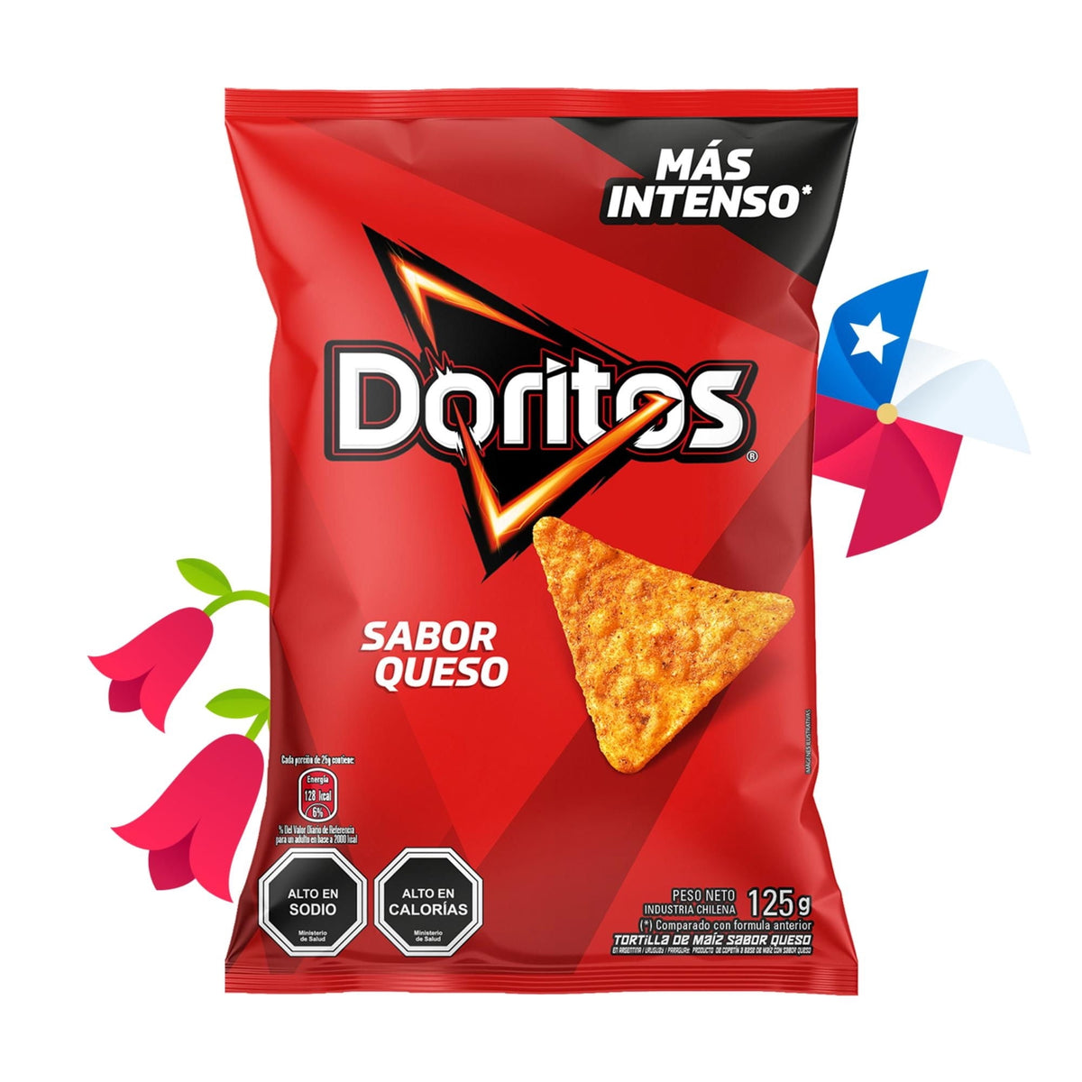 Doritos queso 125 grs