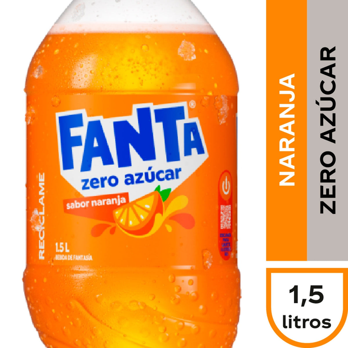 Fanta Zero Naranja 1.5 L