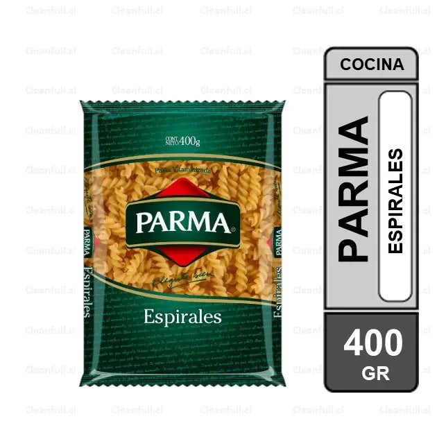 Fideos Espirales Parma 400 g