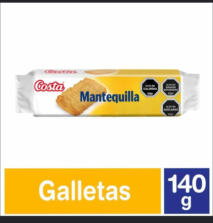Galletas mantequilla costa