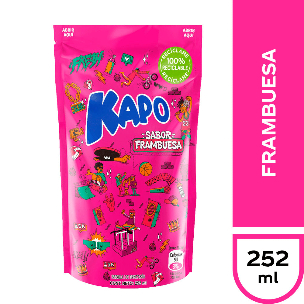 Jugo Frambuesa Kapo 252 ml