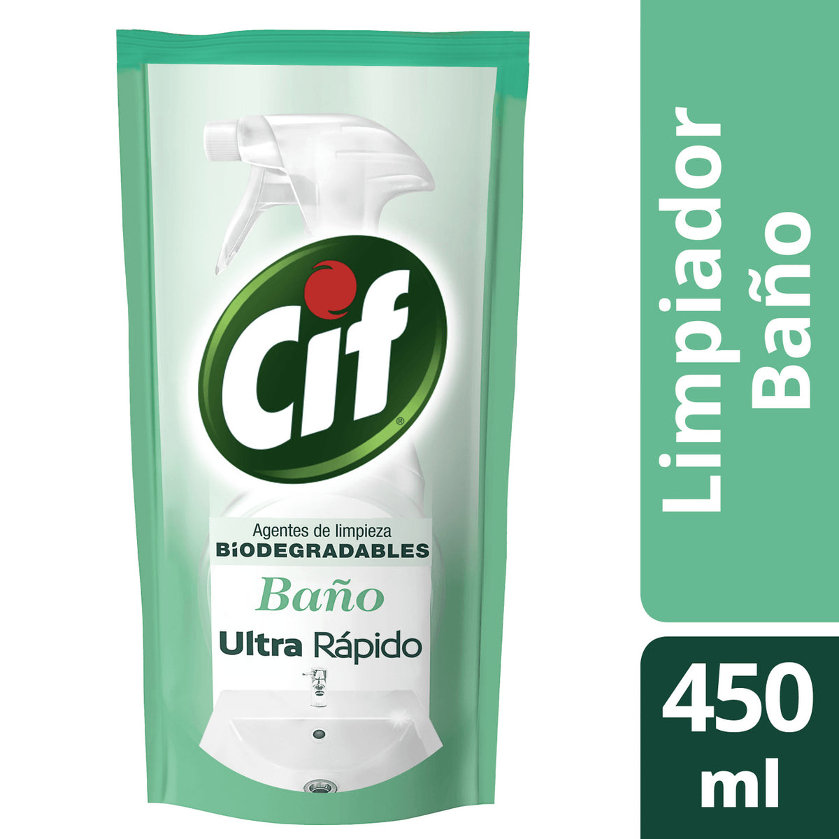 LIMPIADOR BANO DOYPACK 450ML CIF