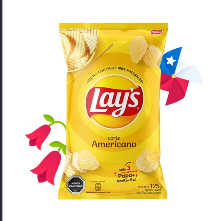 Lays corte americano 125 grs