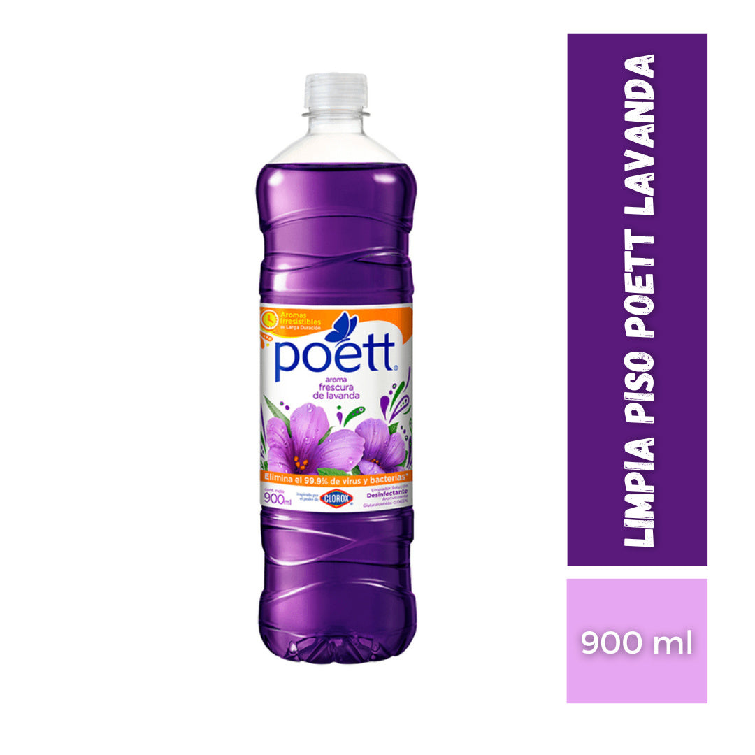 LIMPIA PISO LAVANDA 900ML POETT