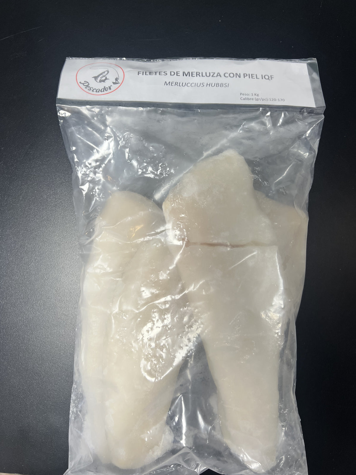 Merluza filete con piel 1 kilo