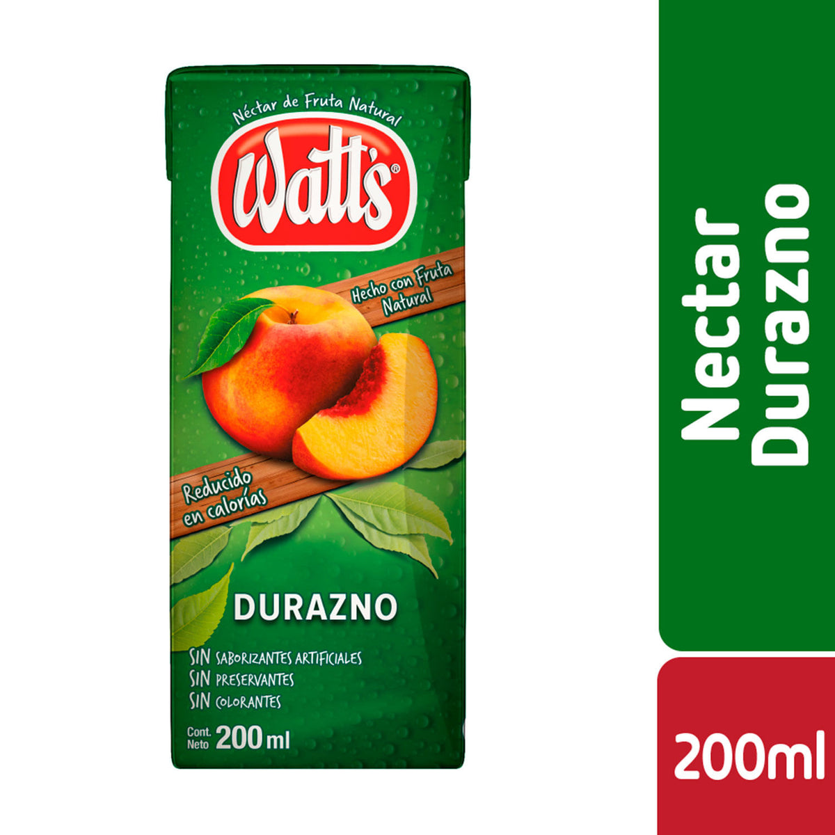 Jugo Watts Durazno 200 ml