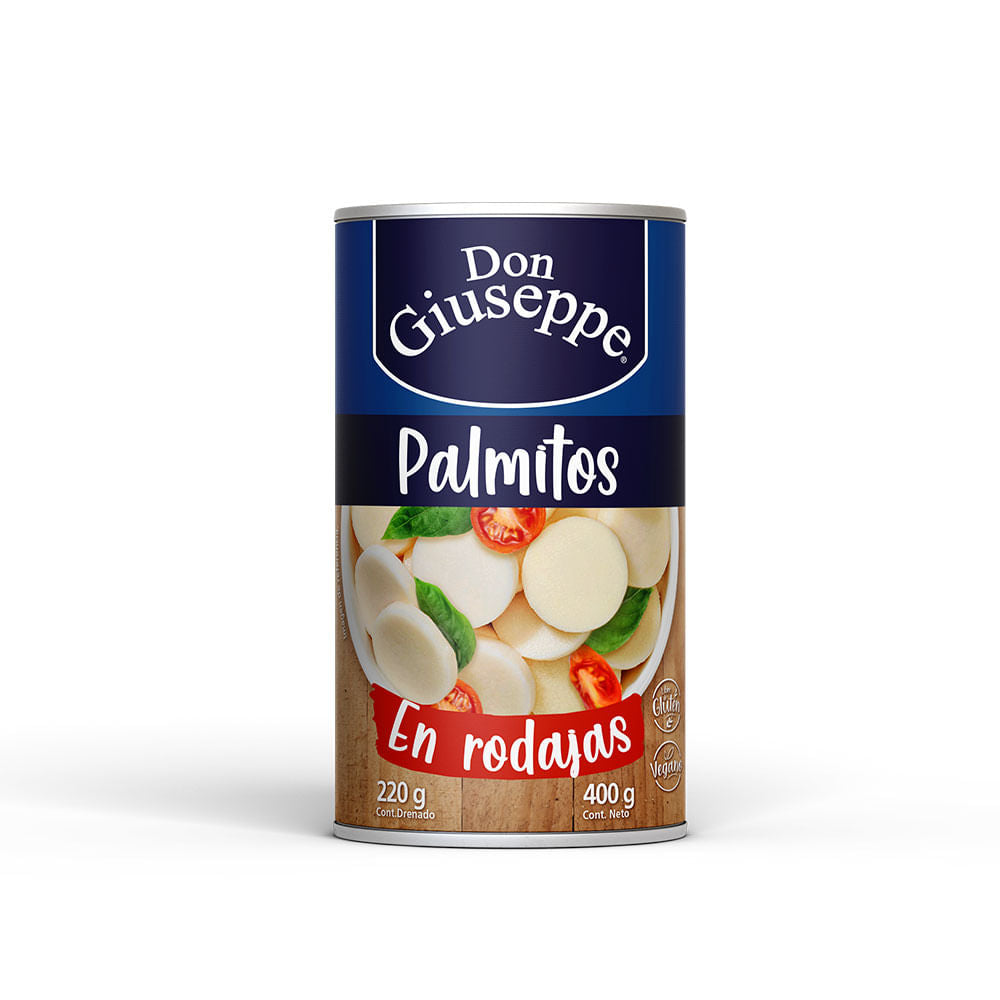 Palmitos rodajas Don Giuseppe 400G
