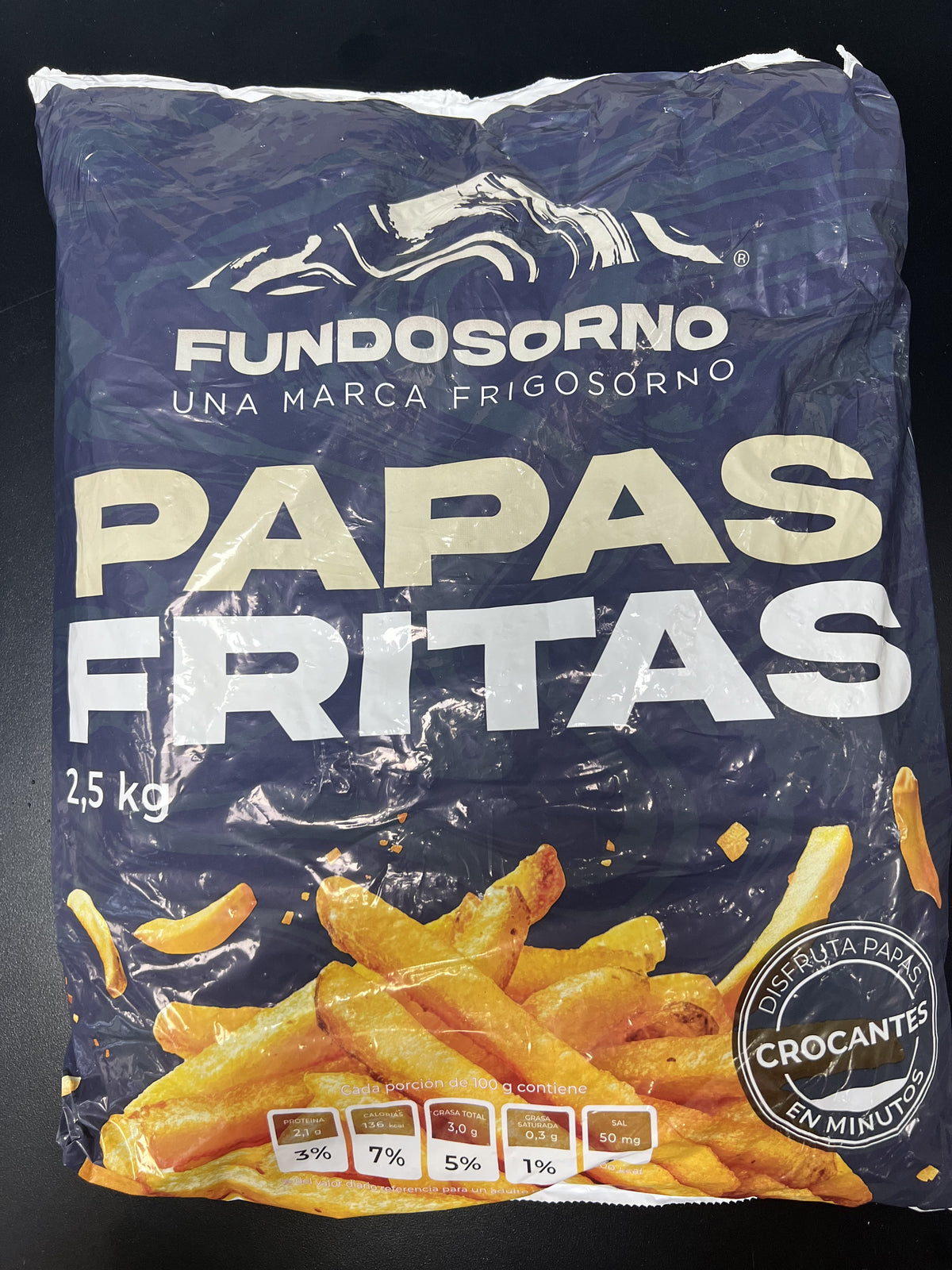 Papas Prefritas Frigosorno 2.5 kilos