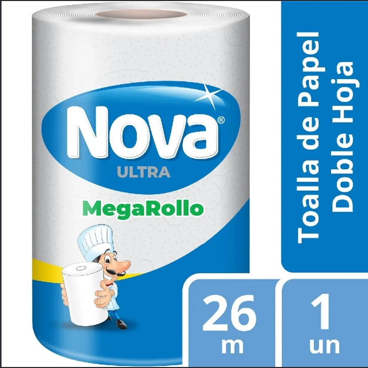 TOALLA PAPEL ULTRA 26MT 1UN NOVA