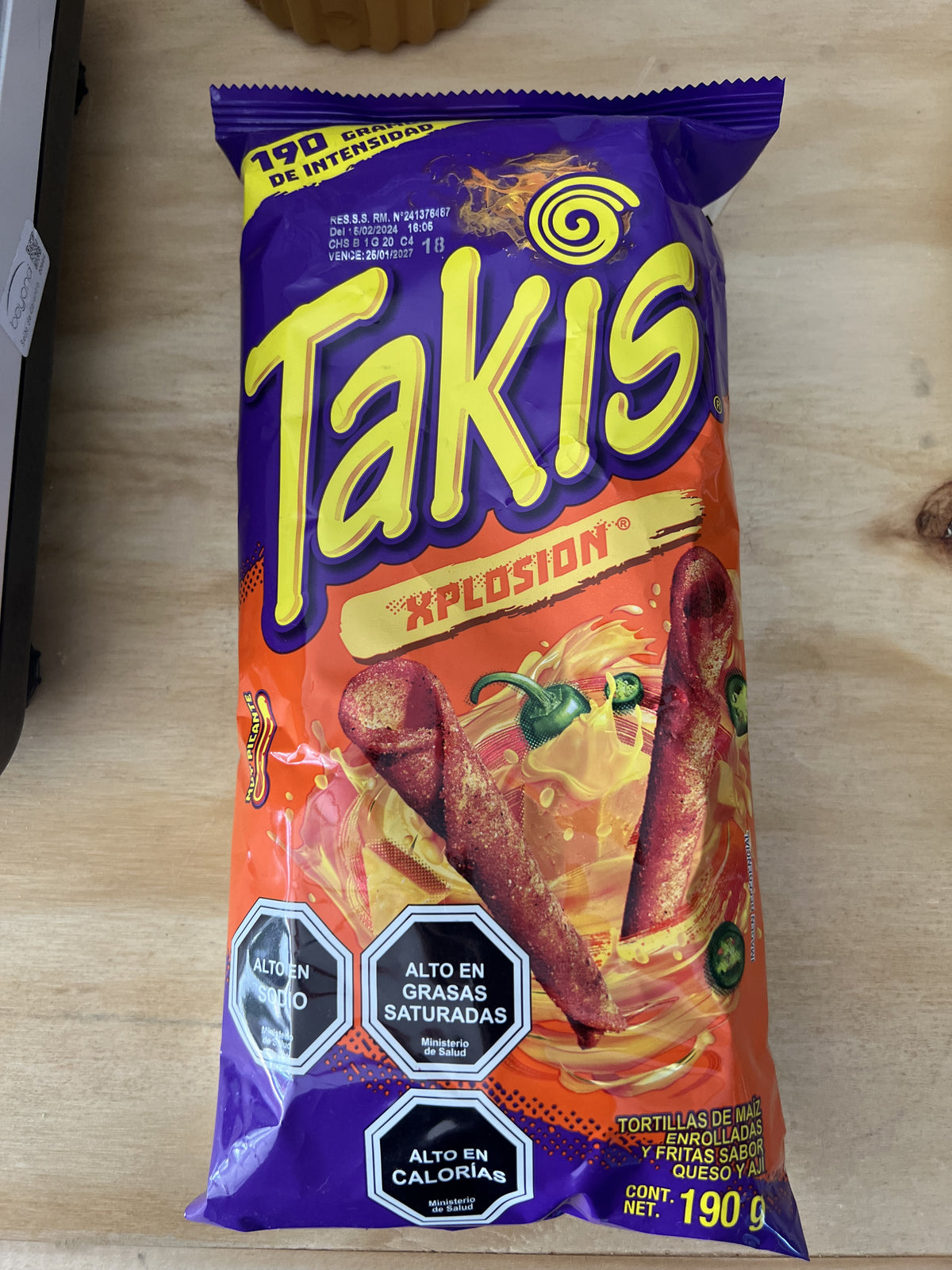Takis xplosion 190grs