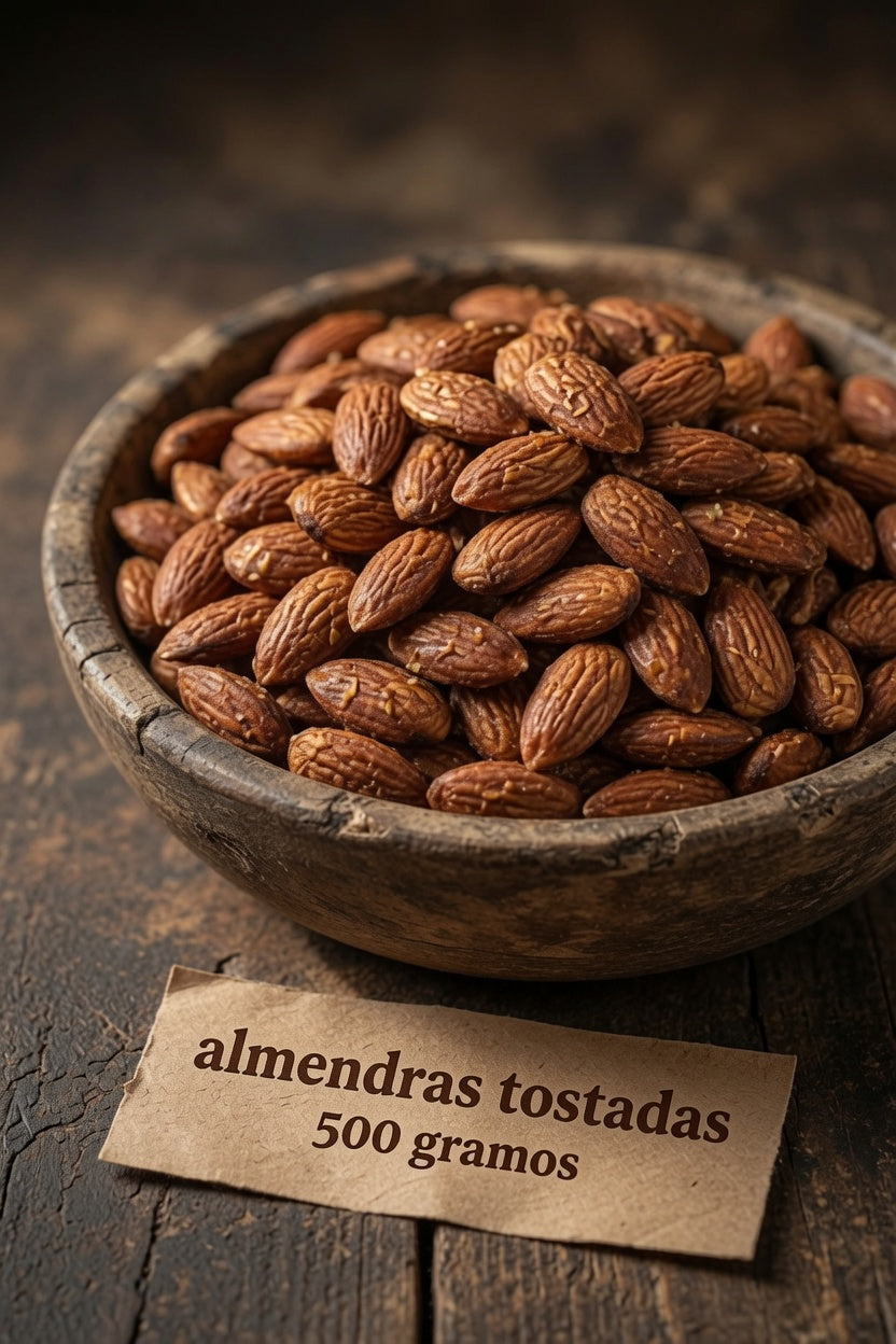 Almendras Tostadas Saladas 500G