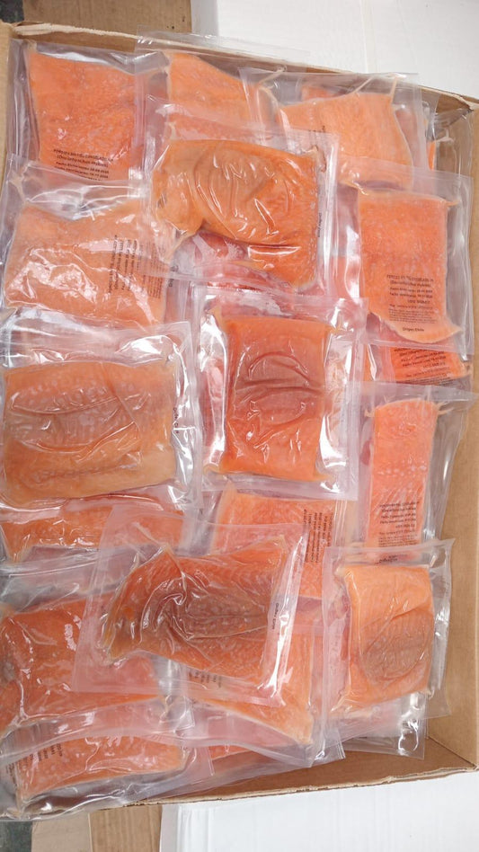 SALMON PORCION SIN PIEL IVP CONGELADO