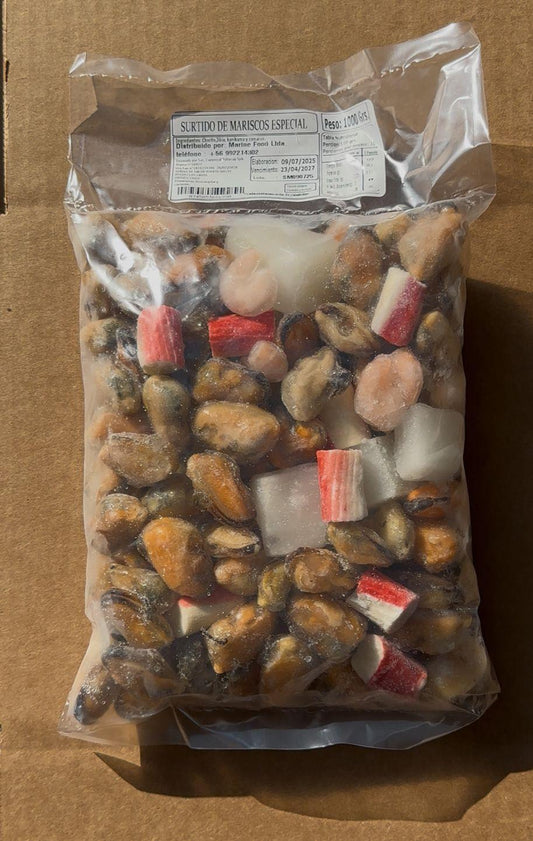 SURTIDO DE MARISCOS ECONOMICO 10 X 500