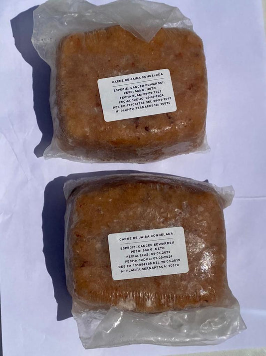 JAIBA CARNE CONGELADO BLOQUE 500GR,