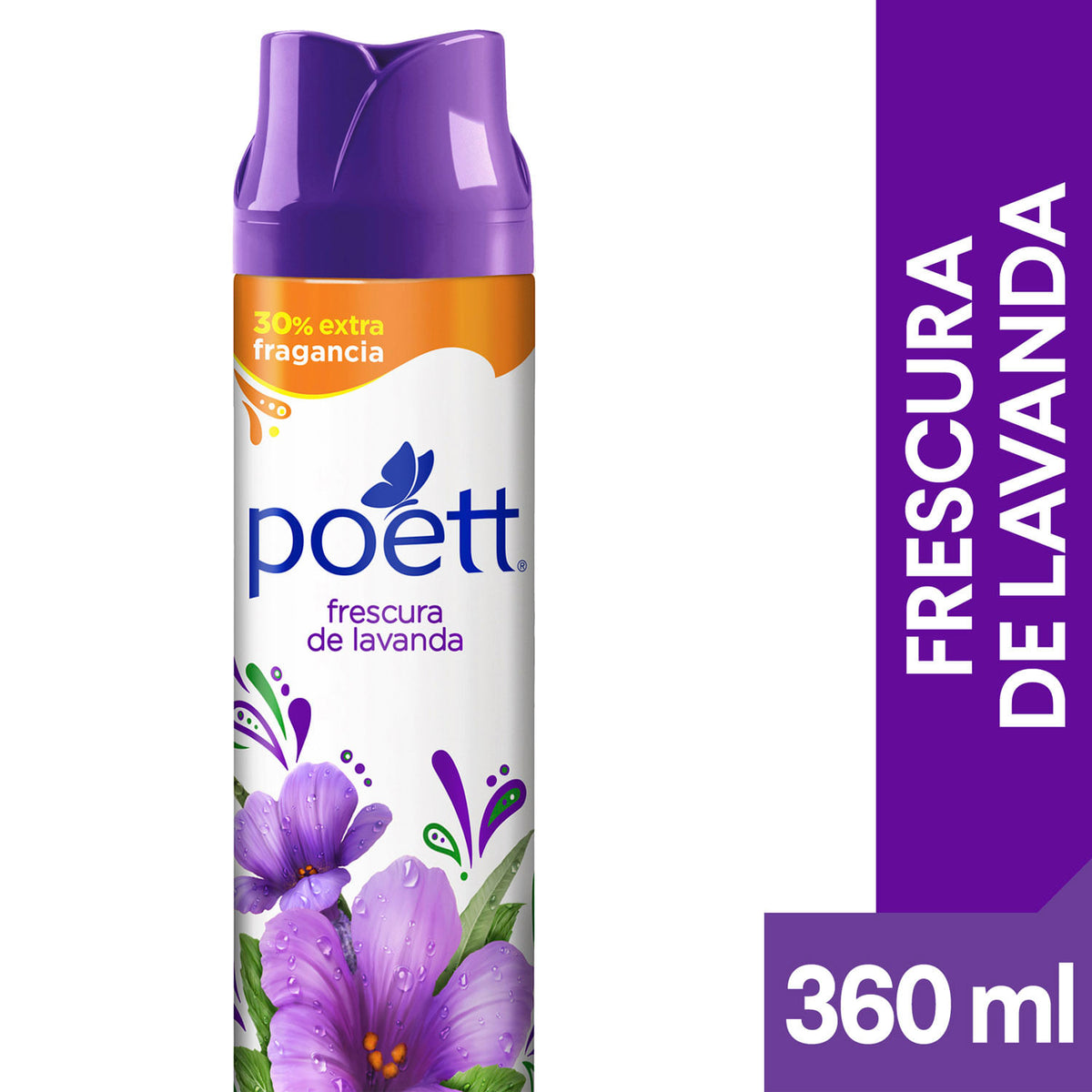 AMBIENTADOR AEROSOL LAVANDA 360CC POETT