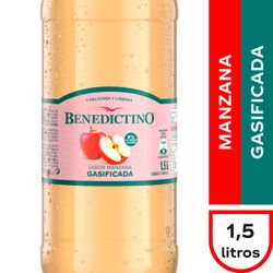 Agua Benedictino Manzana 1.5 L