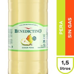 Agua Benedictino Pera 1.5 L