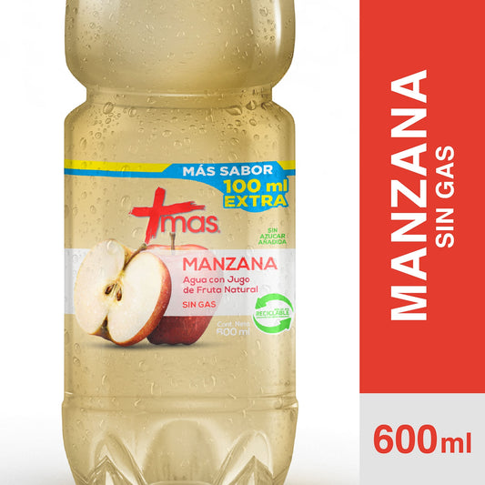 Agua Cachantun +Mas Manzana 500 ml