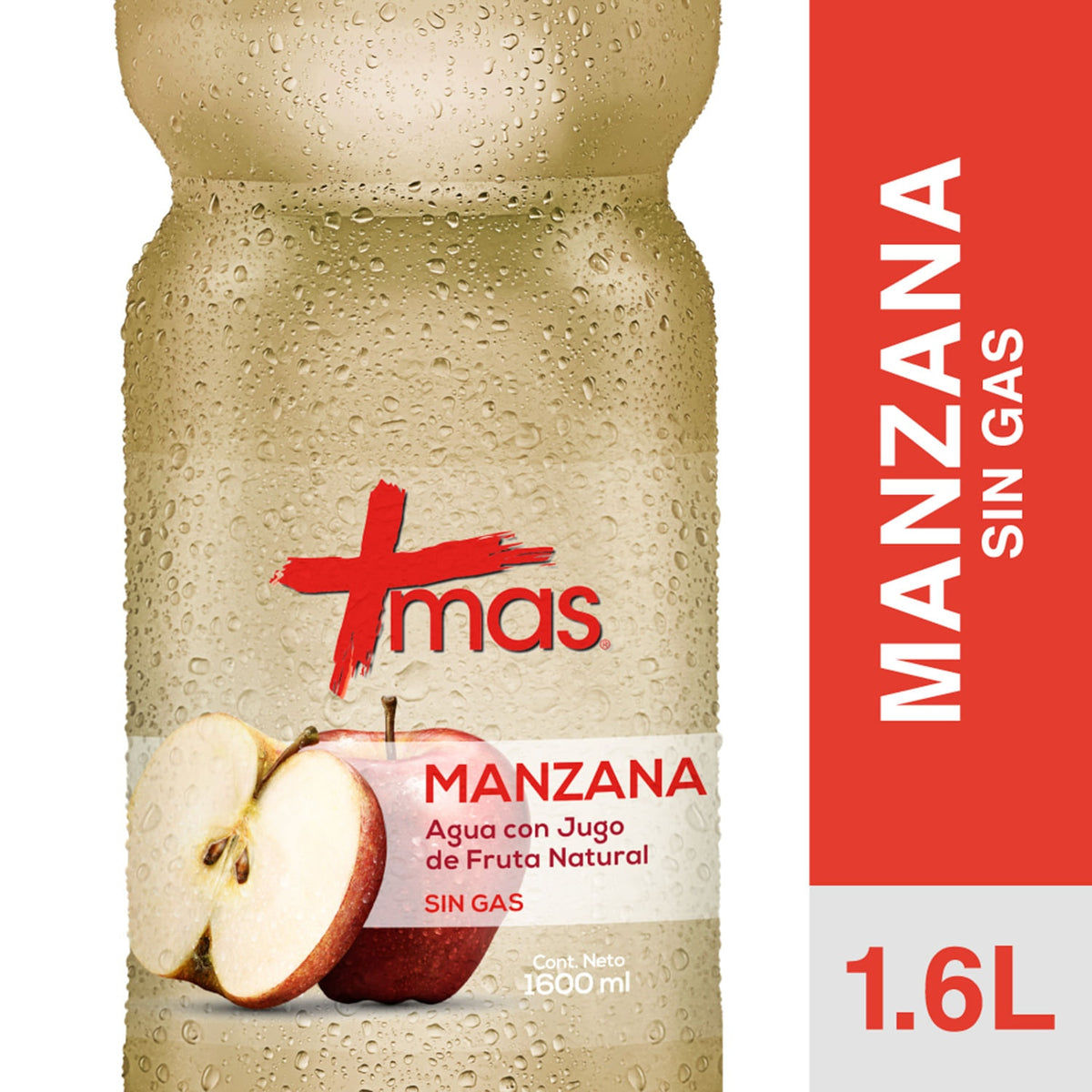 Agua Cachantun +Mas manzana 1.6 L