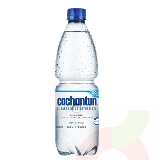 Agua mineral Cachantun con gas 600 ml