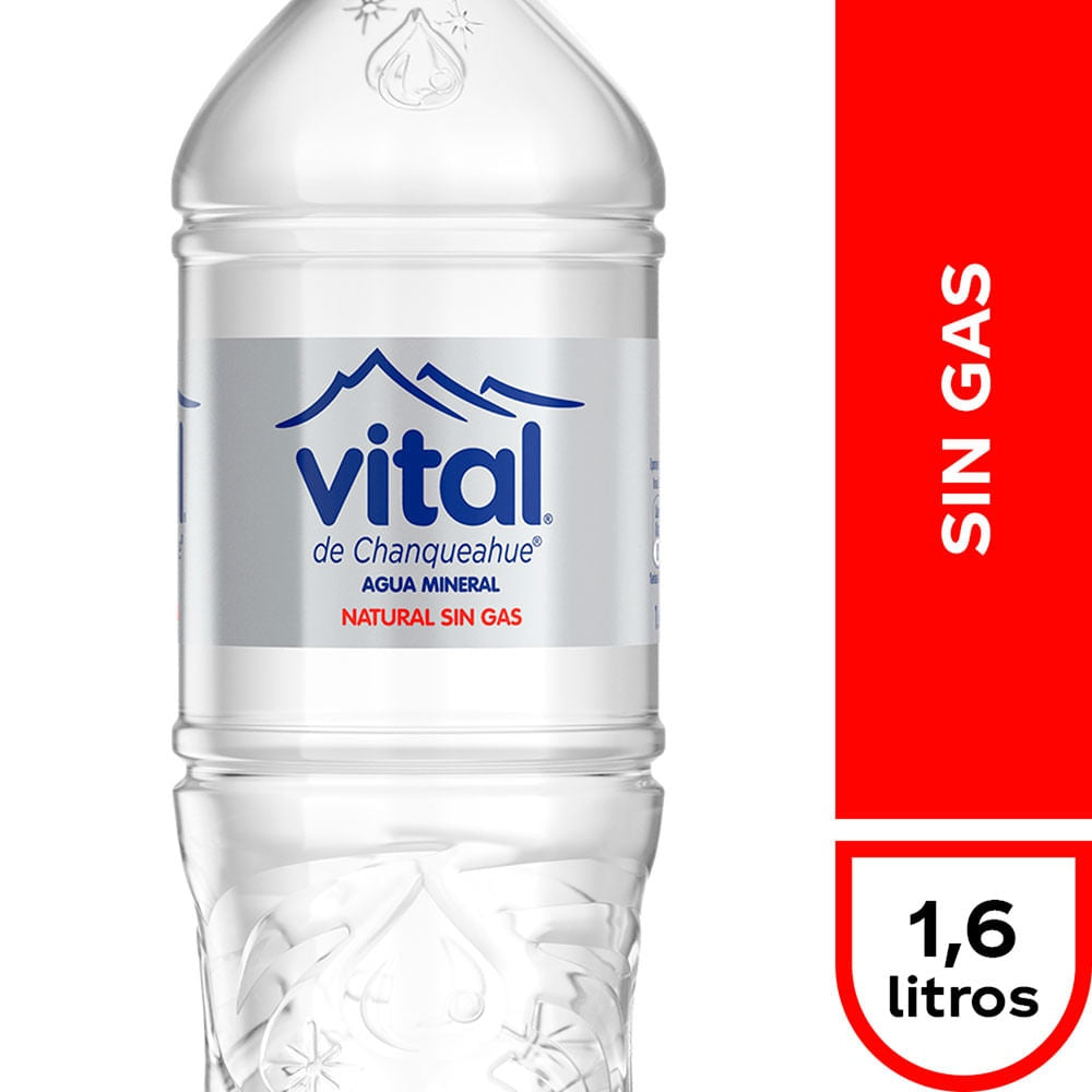 Agua mineral Vital sin gas 1.6 L