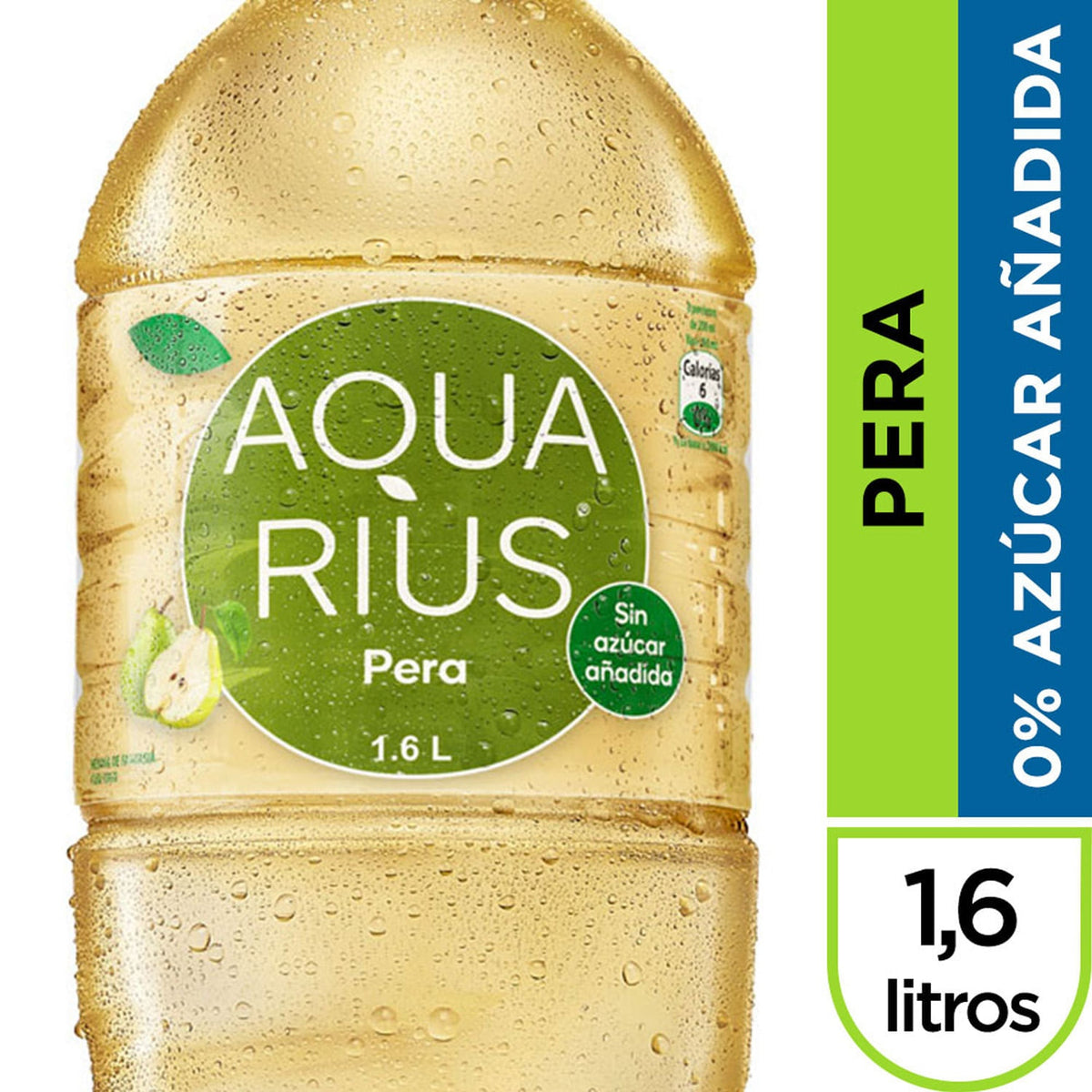 Agua saborizada Aquarius Pera 1.6 L