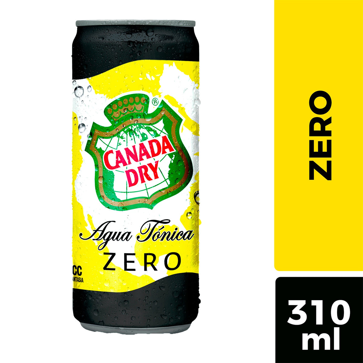 Agua tonica Canada Dry Zero lata 310 ml