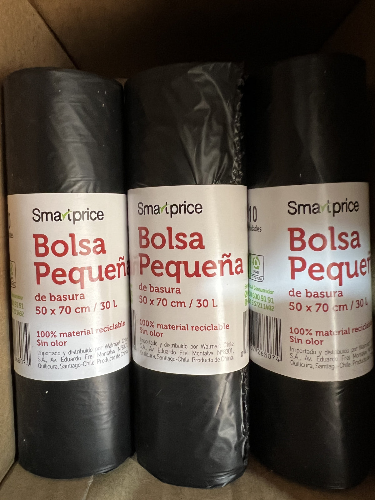 BOLSA BASURA 50/70 10UN SMART PRICE