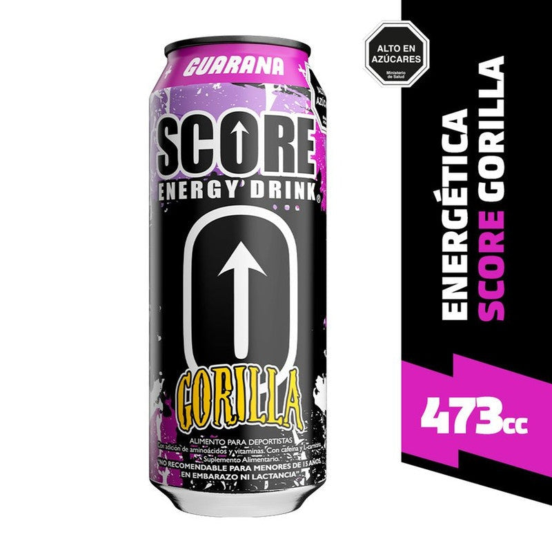Bebida energetica Score Gorilla 500 ml