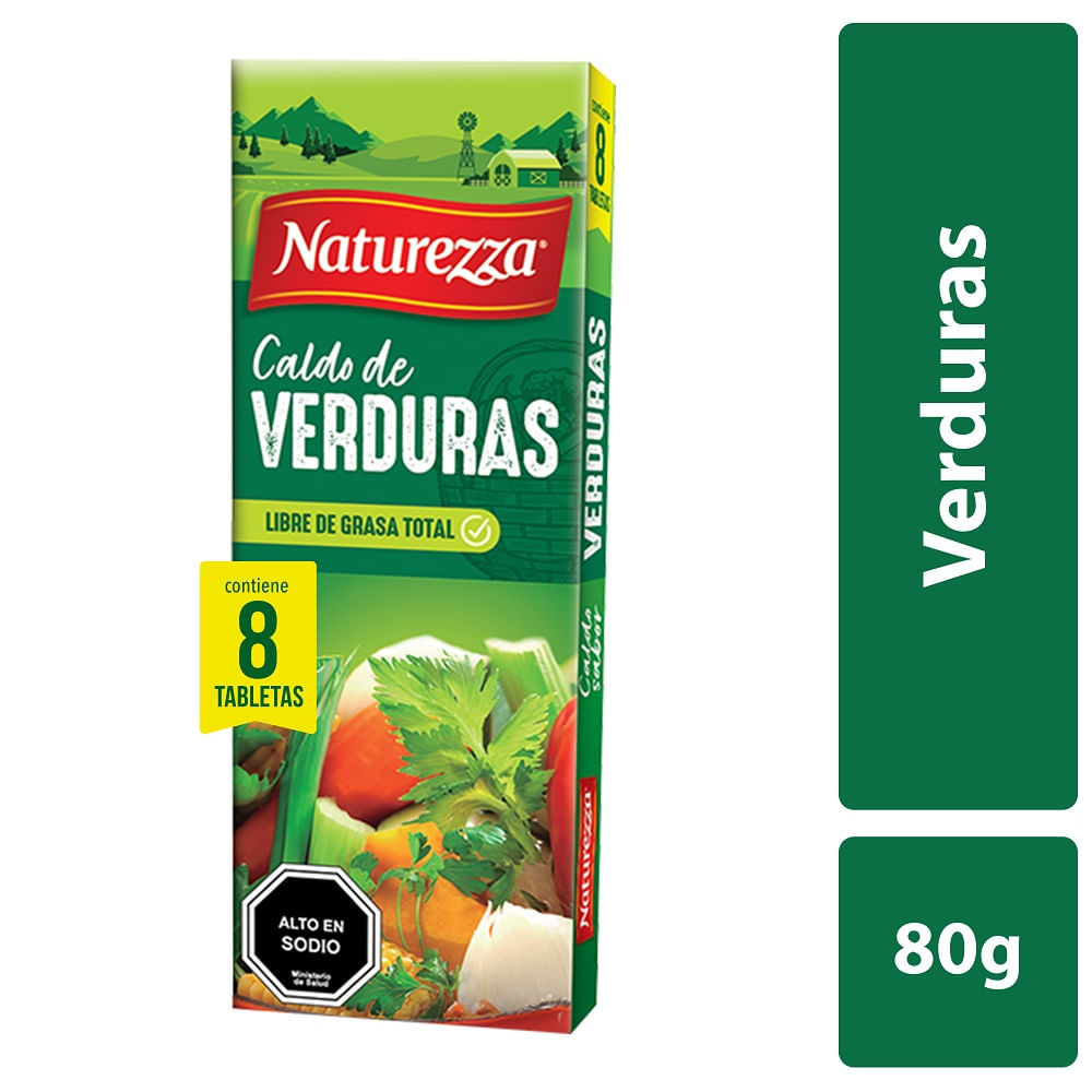 Caldo verduras Naturalezza