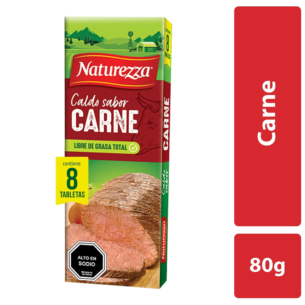 Caldo sabor carne Naturalezza