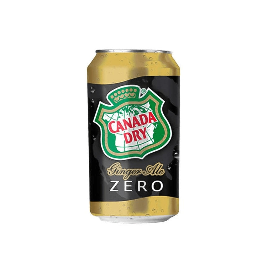 Canada Dry Ginger Ale Zero lata 350 ml