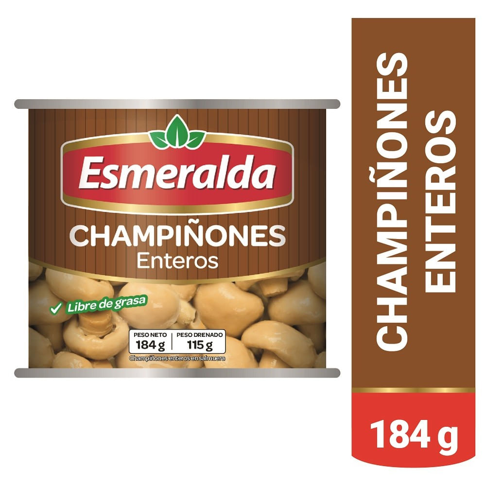 Champinon Entero Esmeralda 184 g