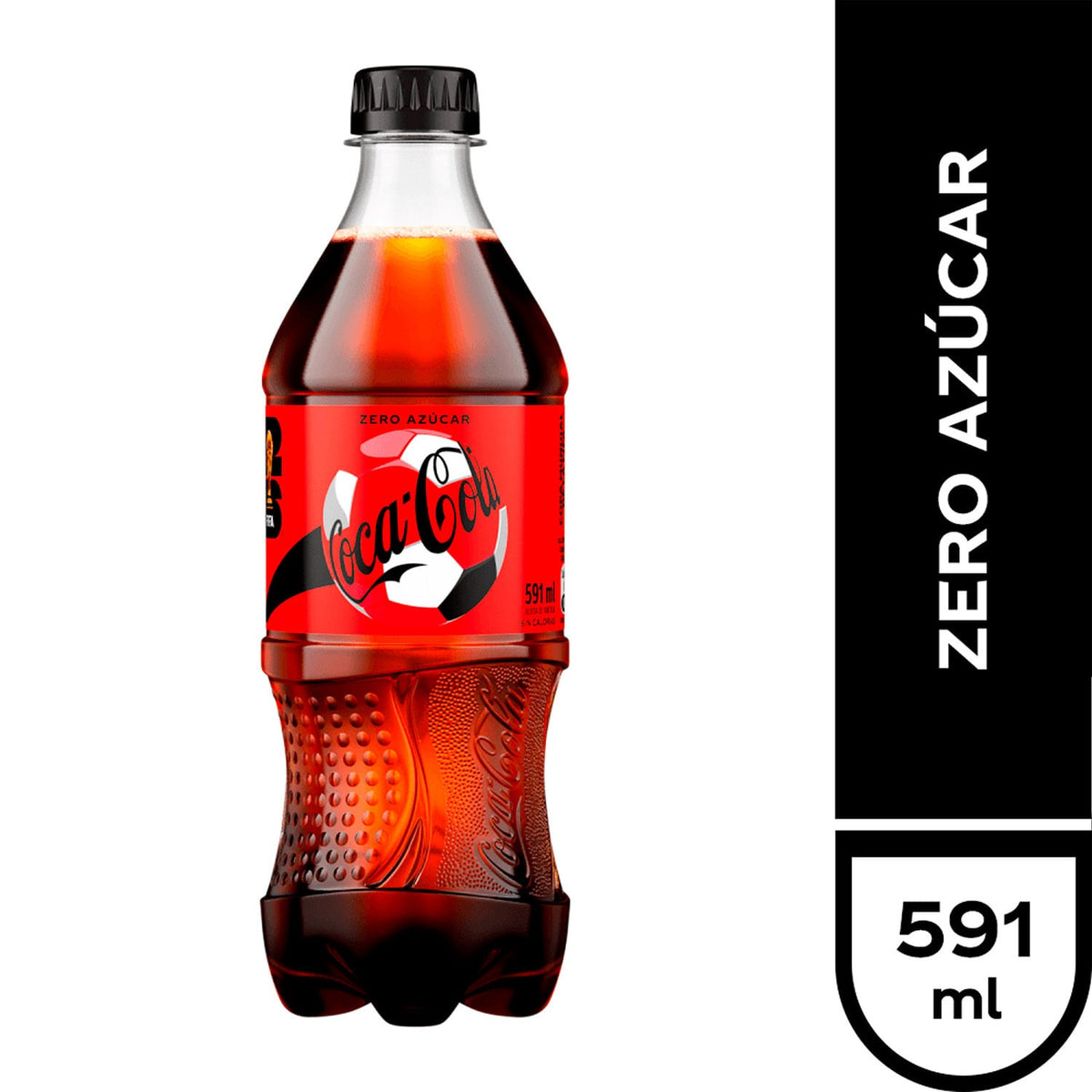 Coca-Cola Sin Azucar botella 591 ml
