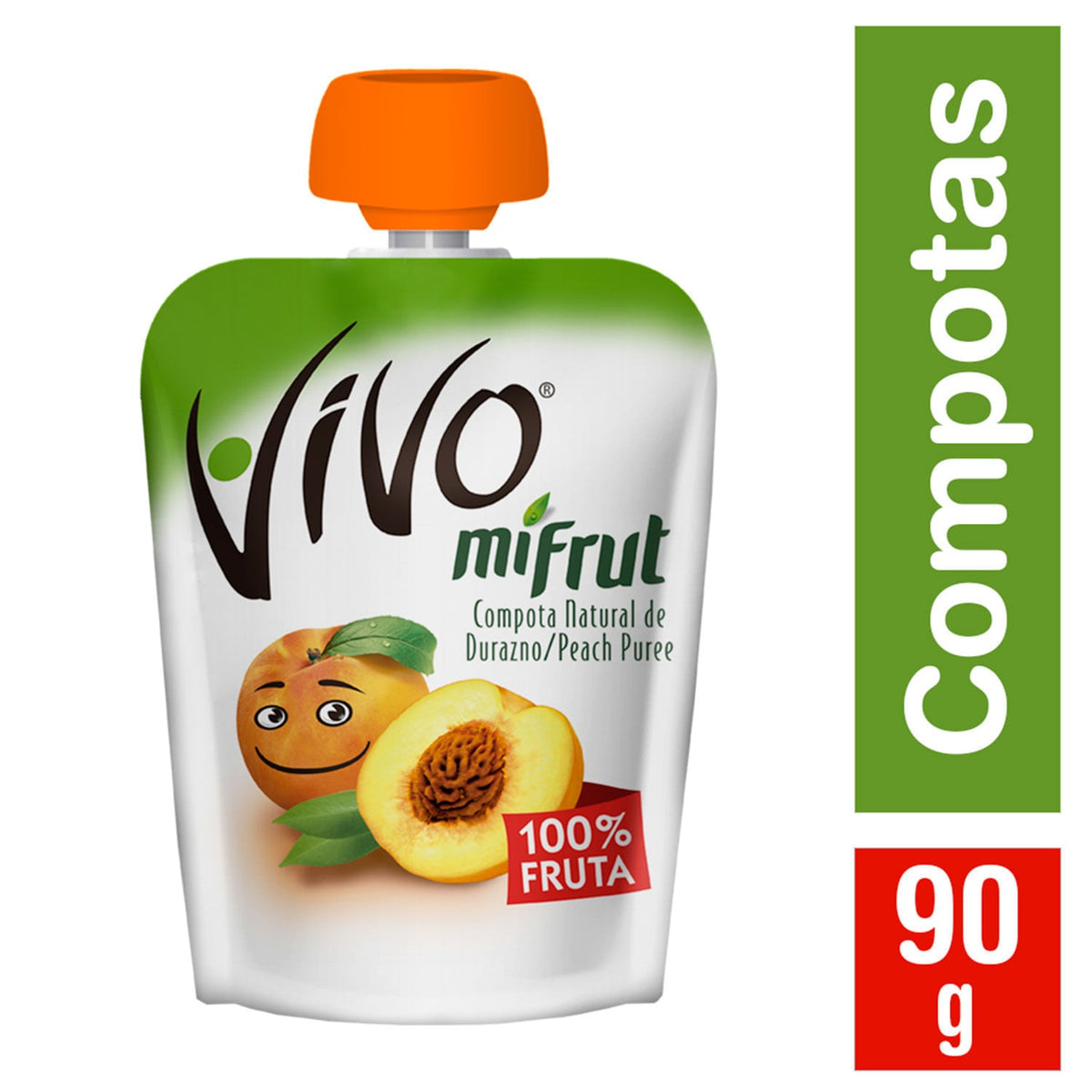 Compota durazno Vivo