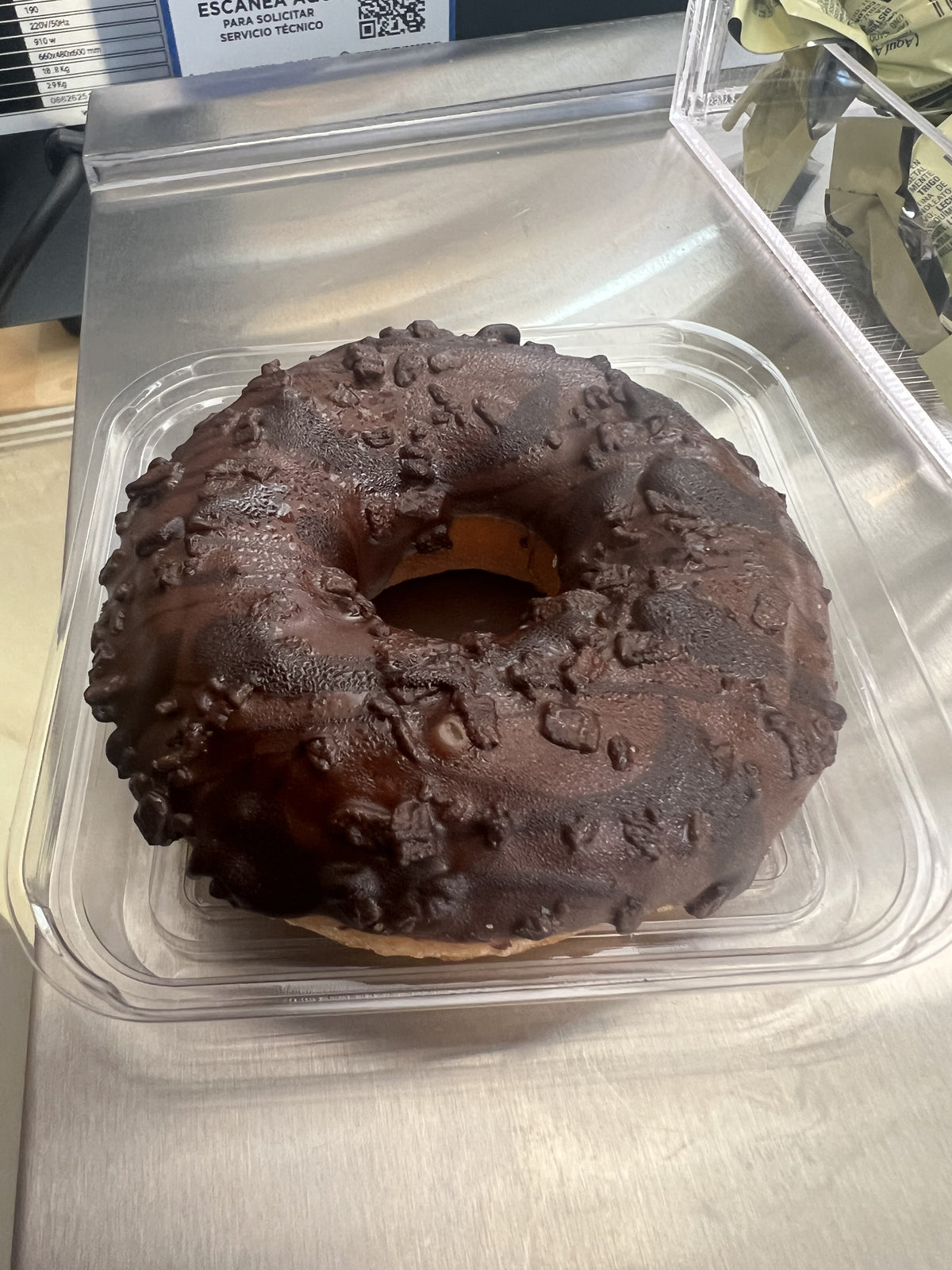Donut chocolate