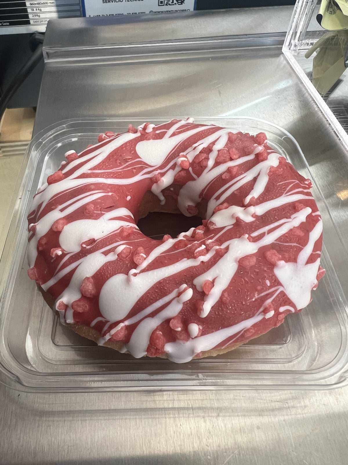 Donut frambuesa
