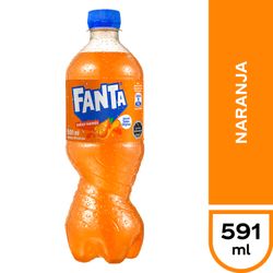 Fanta Naranja botella 591 ml