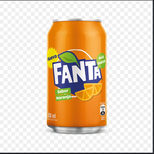 Fanta Naranja latas 350 ml