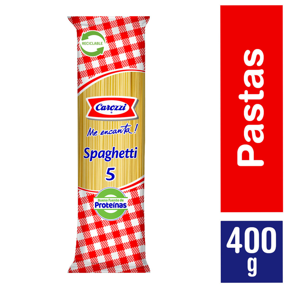 Fideo Spaghetti N5 Carozzi 400 g