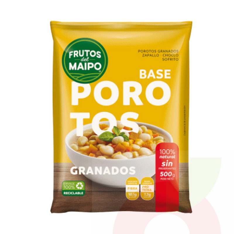 Base porotos granados 500grs