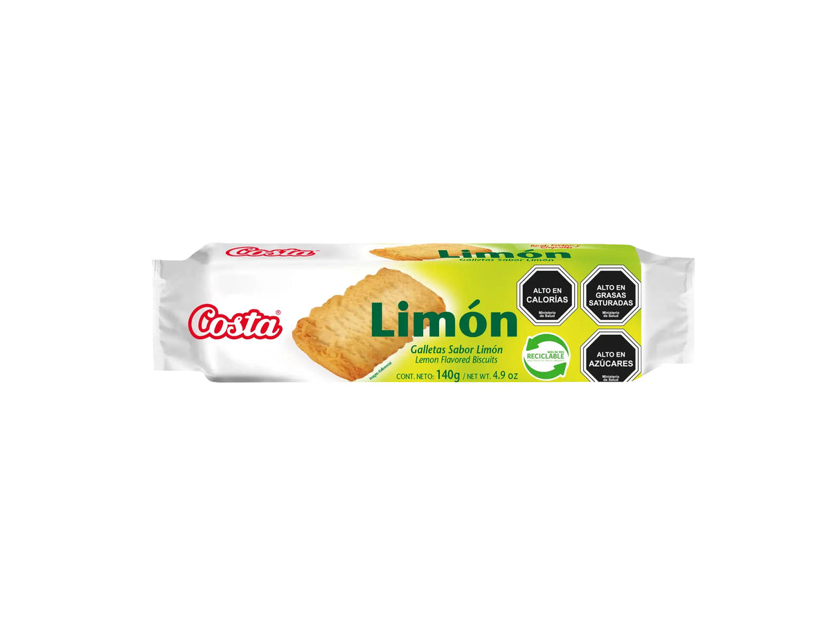 Galletas de limon costa