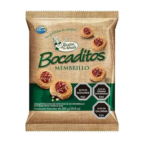 Galletas bocaditos membrillo