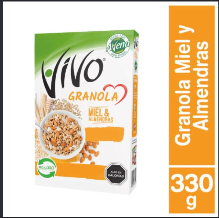 Granola Miel Almendra Vivo 330 g