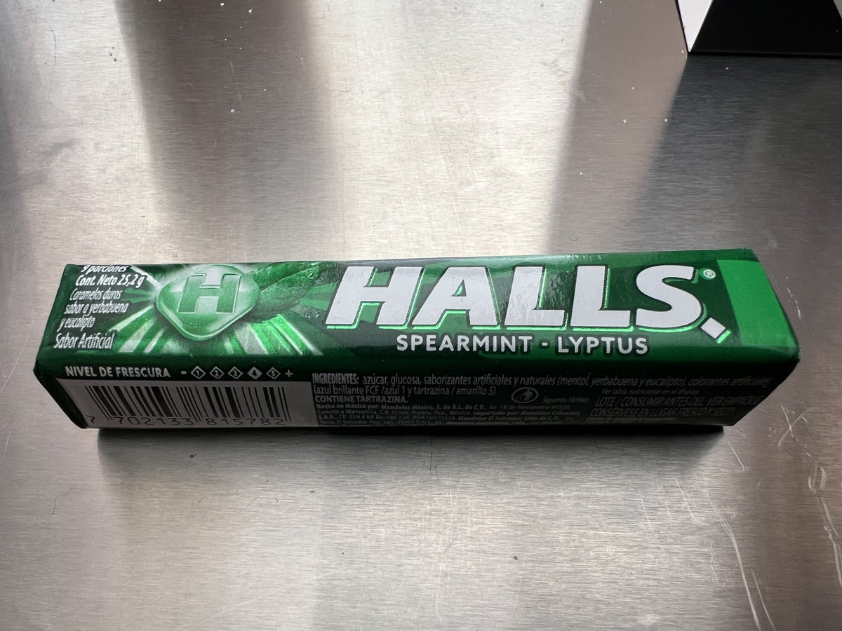 Halls yerbabuena
