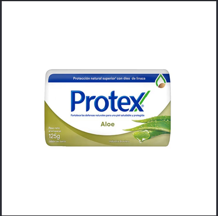Jabon barra protex Aloe
